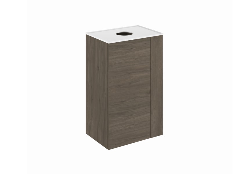 Mueble de baño con encimera solid surface Bassi Royo principal 1