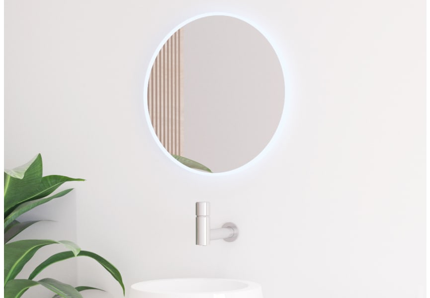 Espejo de baño con luz LED Boreal Bruntec principal 0