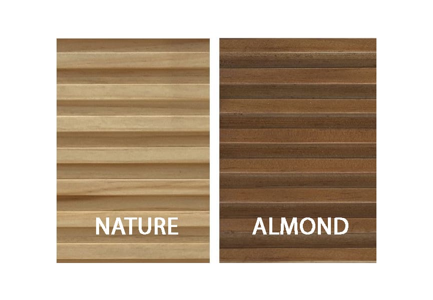 Conjunto de mueble de baño madera maciza palilleria Horizontal Alpes 7 Bruntec detalle 2