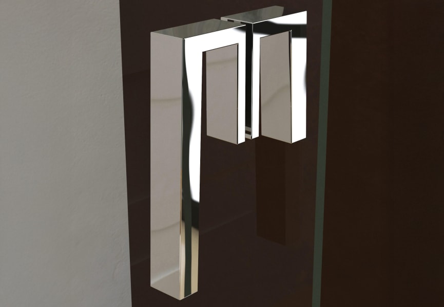 Mampara de ducha Ebro Torvisco detalle 3