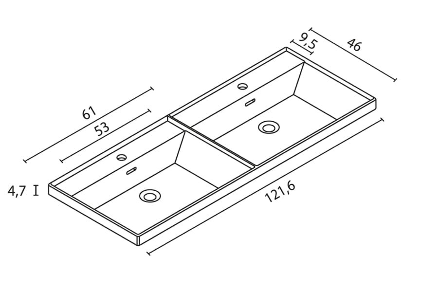 Conjunto mueble de baño Vora Royo croquis 13