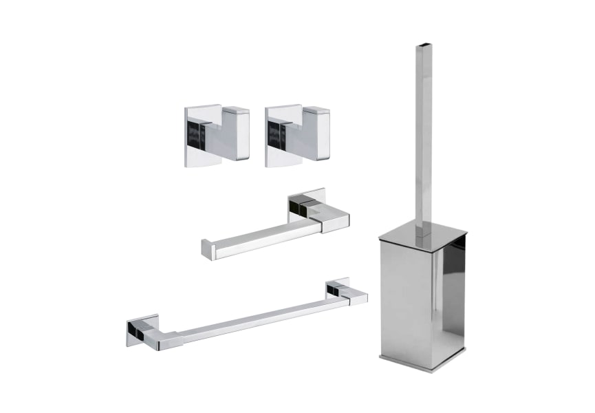 Conjunto de accesorios de baño Aries/Leo Mediterránea del baño principal 1