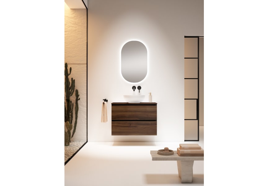 Mueble de baño con encimera de MDF Hidrófuga de madera Granada Visobath principal 3