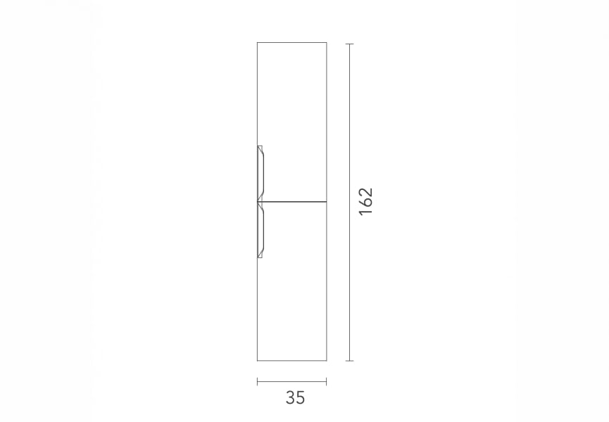 Columna de baño Urban Royo croquis 6