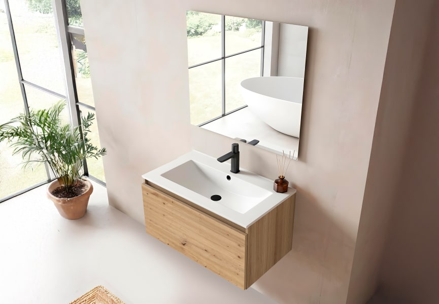 Conjunto mueble de baño Box Viso ambiente 14