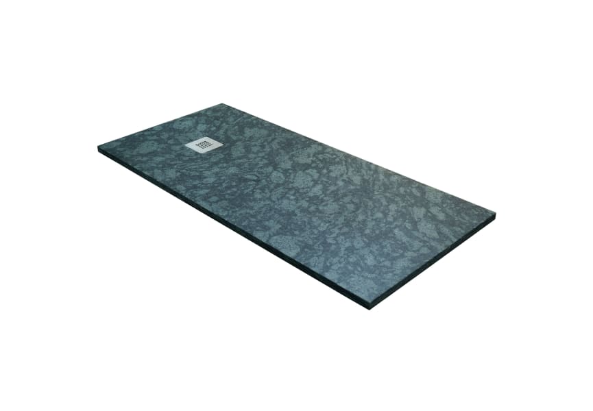 Plato de ducha granito natural Verde India Bruntec principal 1
