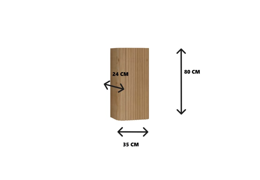 Colgar de baño Baviera Bruntec croquis 4