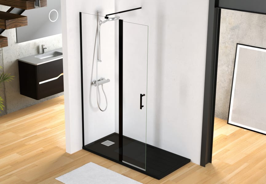 Mampara de ducha Milán Torvisco principal 2
