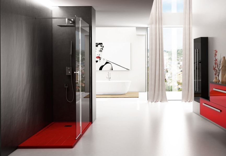Mampara de ducha Milán Torvisco ambiente 8