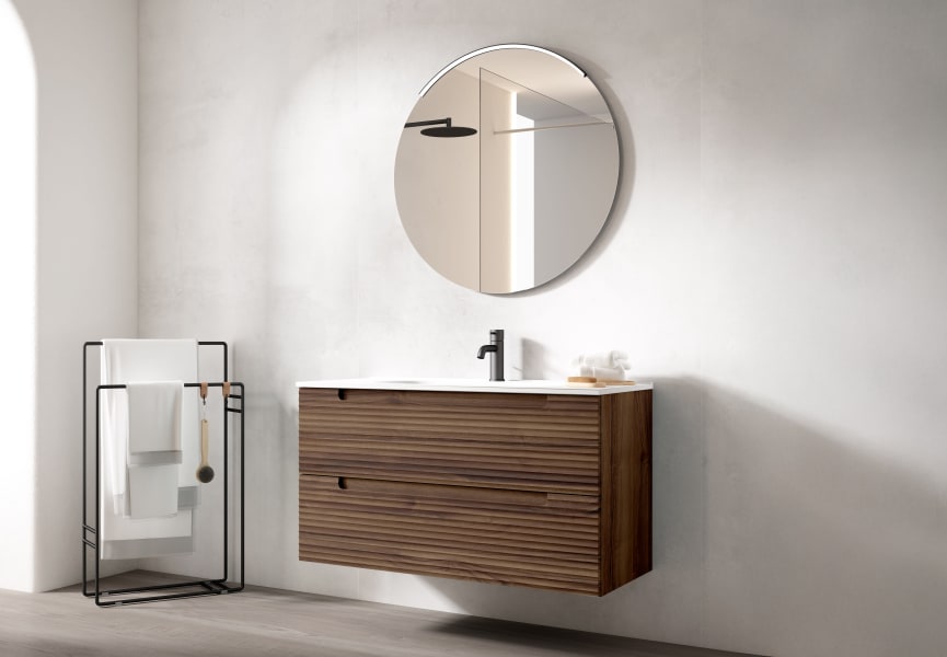 Conjunto mueble de baño Kyoto japandi Viso principal 1