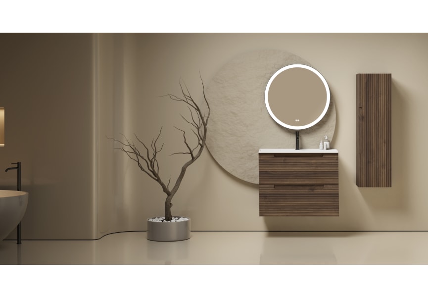 Conjunto mueble de baño Kyoto japandi Visobath ambiente 4