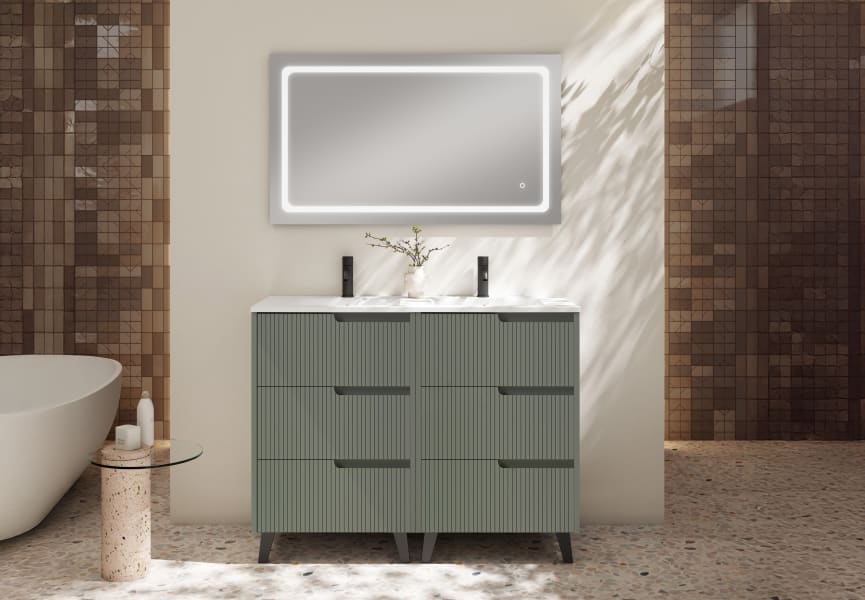 Conjunto mueble de baño Zenia Bruntec principal 2
