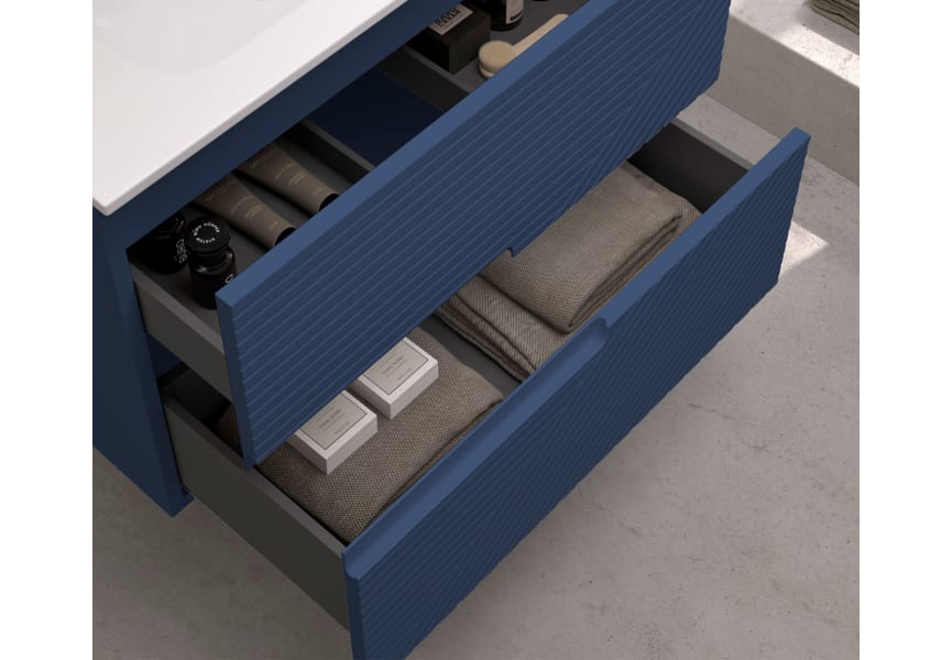 Mueble de baño con encimera de madera Limo Bruntec colores detalle 13