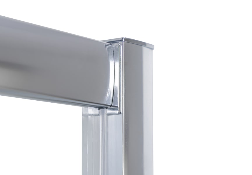 Mampara de ducha Sabik color negro Bruntec detalle 8