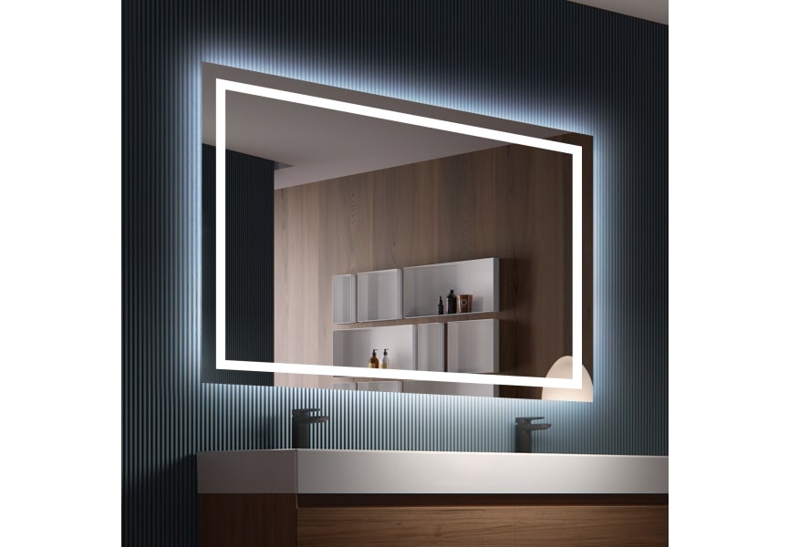 Espejo de baño con luz LED Francia Ledimex principal 1