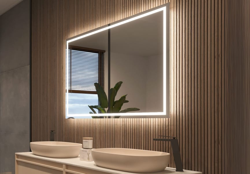 Espejo de baño con luz LED Francia Ledimex principal 1