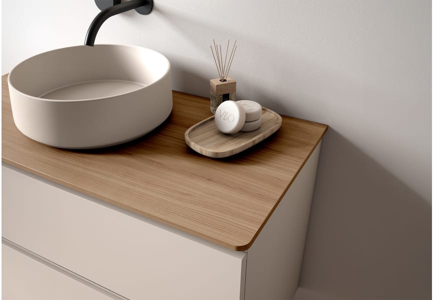 Mueble de baño con encimera MDF Hidrófuga Granada Visobath detalle 14