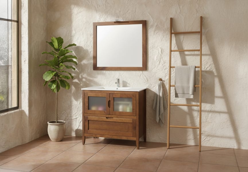 Conjunto mueble de baño Timor Bruntec principal 3