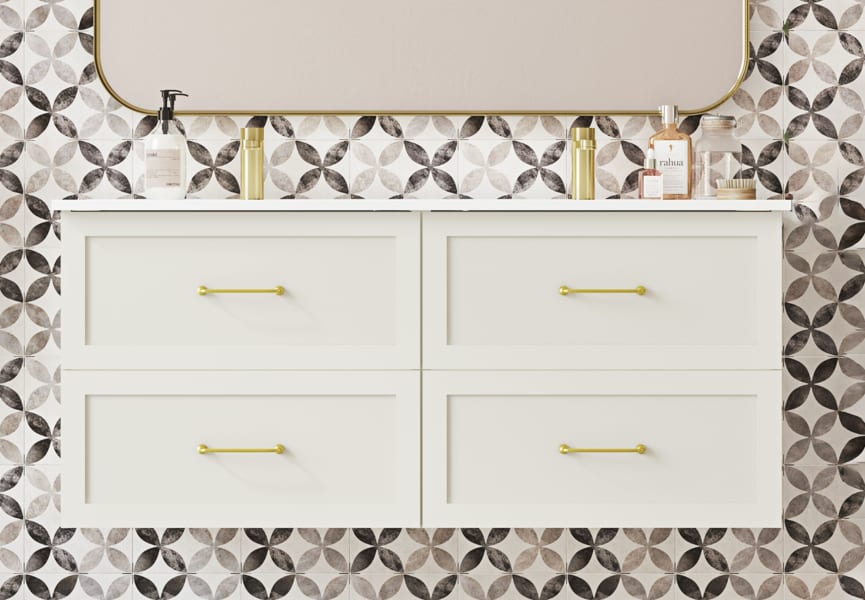 Conjunto de mueble de baño Dorme Bruntec detalle 3