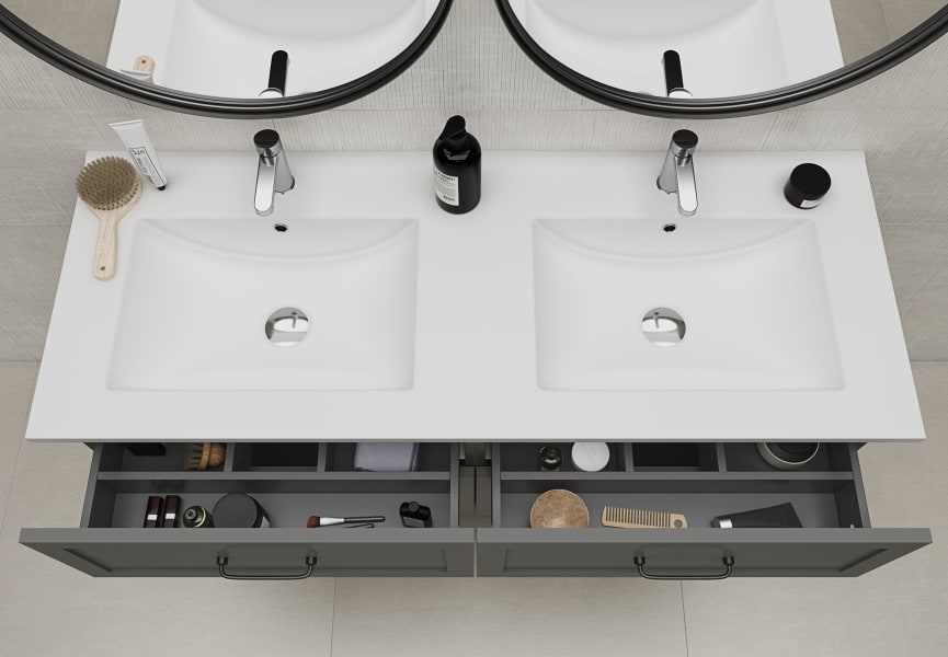 Conjunto de mueble de baño Dorme Bruntec detalle 6