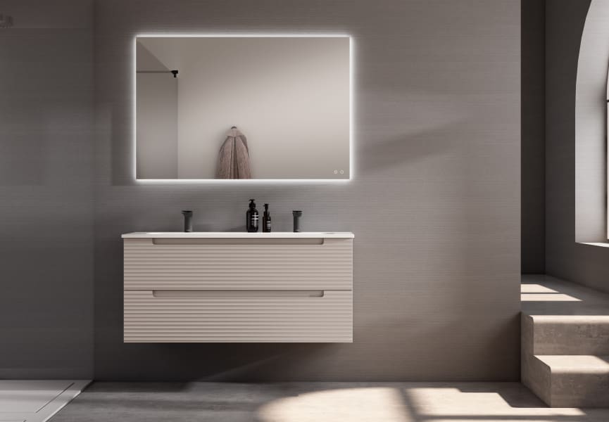 Conjunto mueble de baño Kyoto japandi Viso principal 4