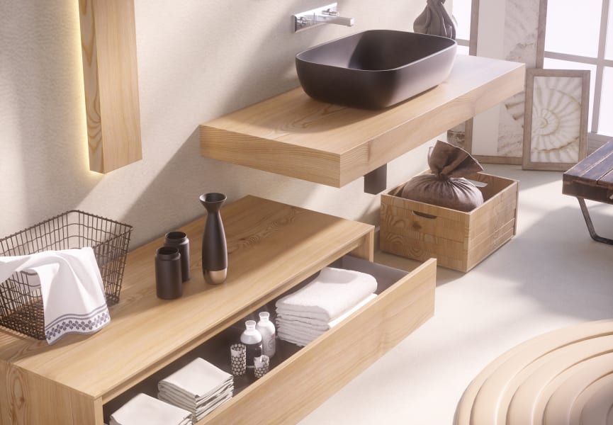 Encimera Rustic Bruntec detalle 3
