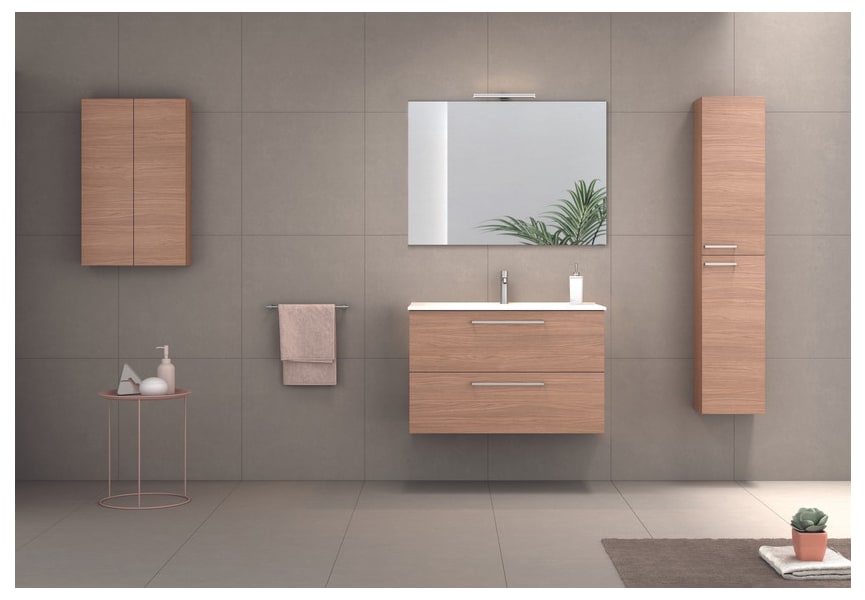 Conjunto mueble de baño Dublín Bruntec ambiente 9