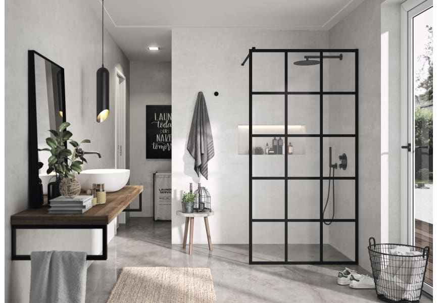 Mampara de ducha Fresh (FR103) Kassandra ambiente 1