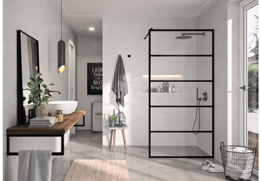 Mampara de ducha Fresh (FR103) Kassandra ambiente 2