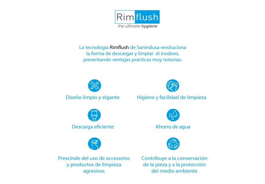 Inodoro completo Winner PMR Unisan Sanindusa opción 5