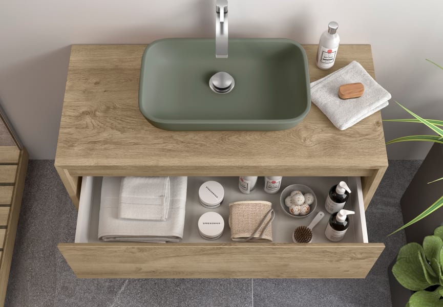 Lavabo sobre encimera Masai Coycama ambiente 18