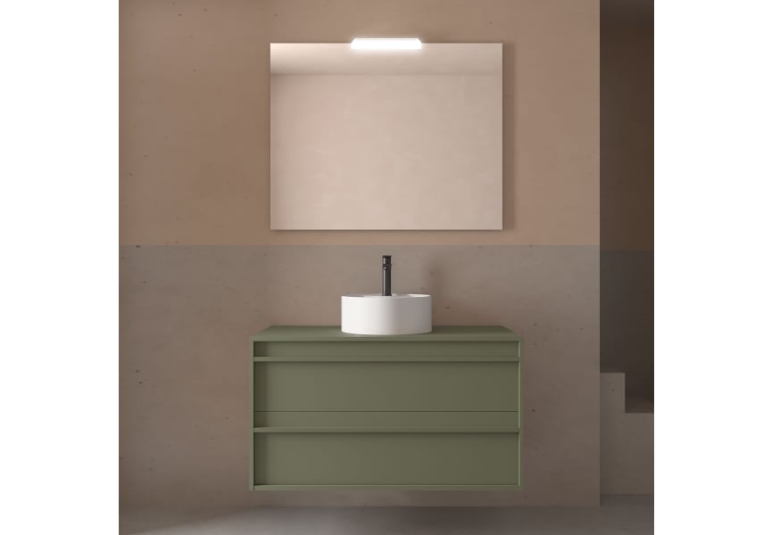 Mueble de baño con encimera de madera Attila Salgar ambiente 26