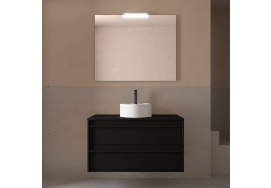 Mueble de baño con encimera de madera Attila Salgar ambiente 27