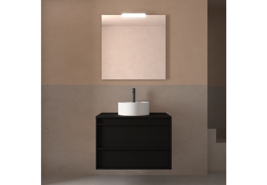 Mueble de baño con encimera de madera Attila Salgar ambiente 19