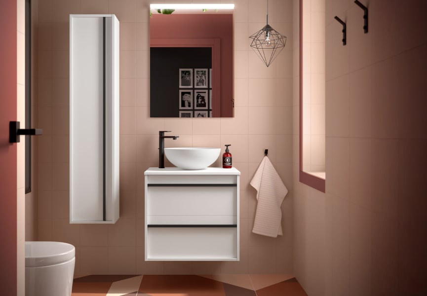 Mueble de baño con encimera de madera Attila Salgar principal 7