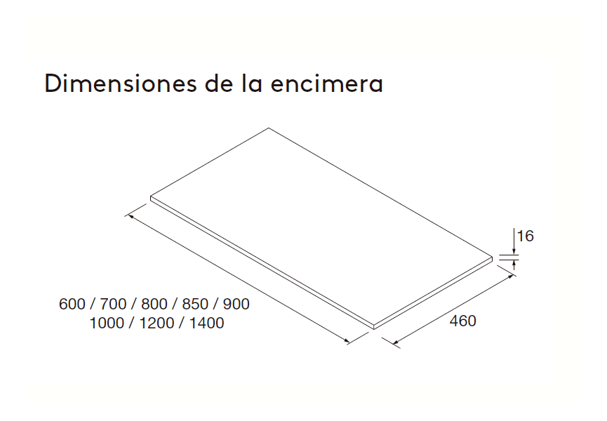 Mueble de baño con encimera de madera Attila Salgar croquis 28