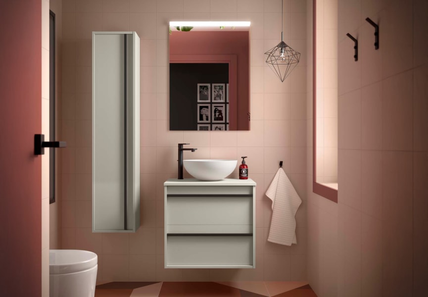 Mueble de baño con encimera de madera Attila Salgar principal 8