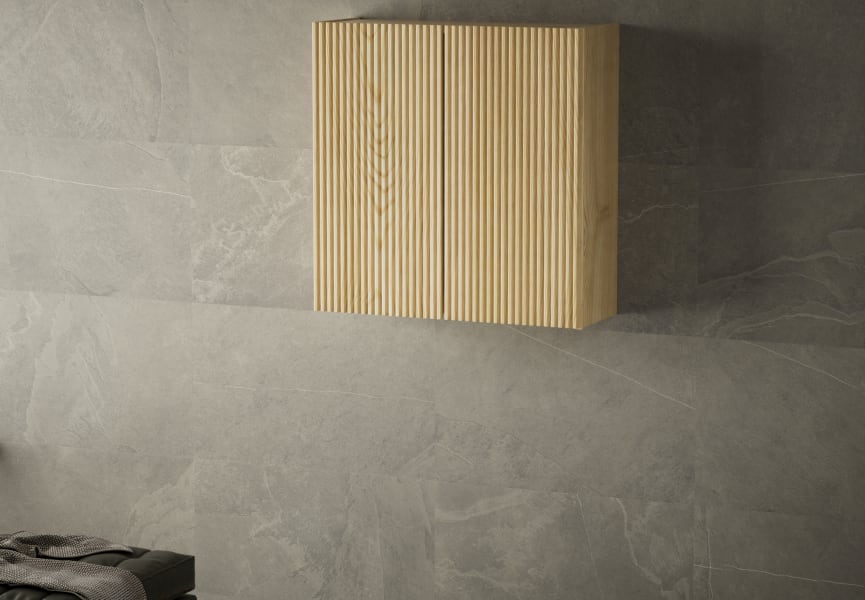 Colgar doble 2 puertas madera maciza Alpes Bruntec detalle 3