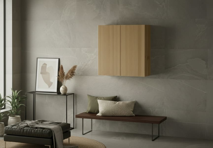 Colgar doble 2 puertas madera maciza Alpes Bruntec principal 1