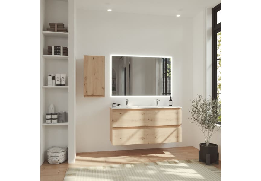 Mueble de baño color madera Vilma Bruntec principal 1