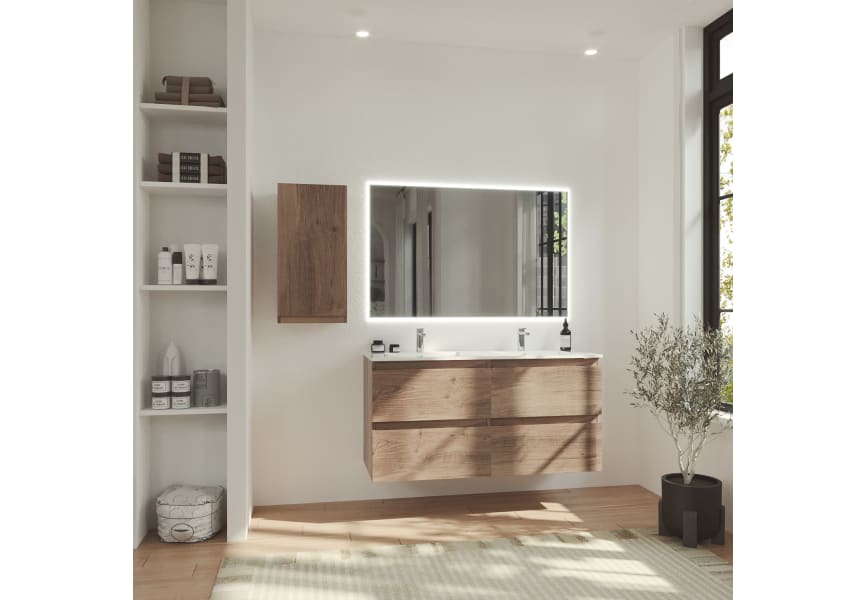 Mueble de baño color madera Vilma Bruntec principal 2