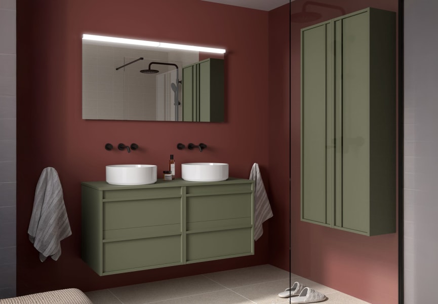 Mueble de baño con encimera de madera Attila Salgar principal 7