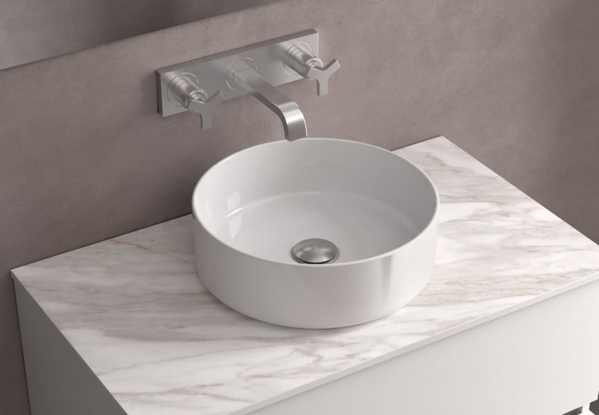 Mueble de baño con encimera de madera Attila Salgar opción 10