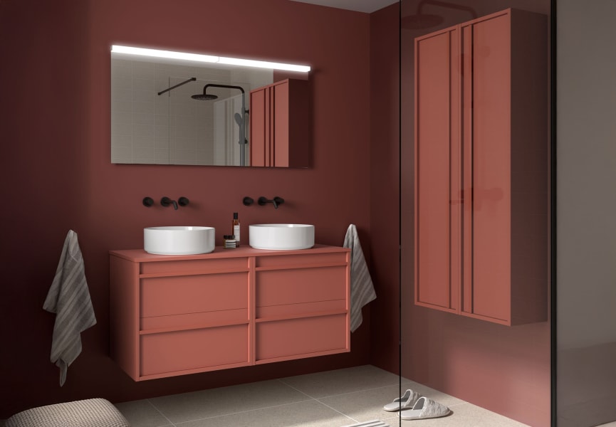 Mueble de baño con encimera de madera Attila Salgar principal 6