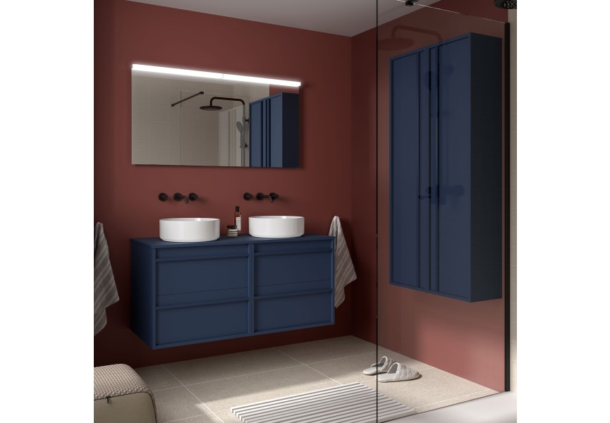 Mueble de baño con encimera de madera Attila Salgar principal 4
