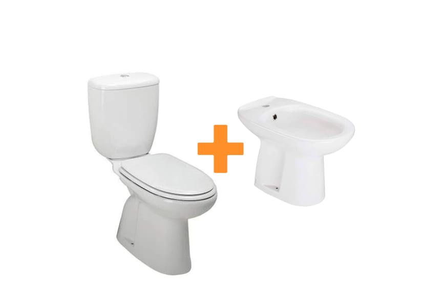 Pack inodoro + Bidé Benissa Unisan Sanindusa principal 0
