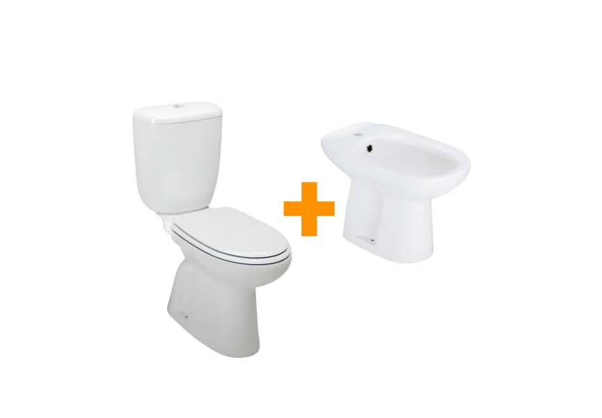 Pack inodoro + Bidé Benissa Unisan Sanindusa principal 0