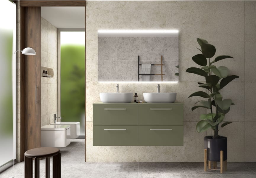 Mueble de baño con encimera Silane Salgar principal 0