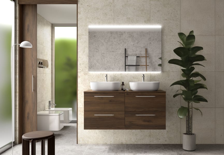 Mueble de baño con encimera Silane Salgar principal 2