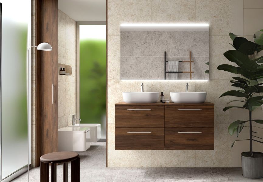 Mueble de baño con encimera Silane Salgar principal 2